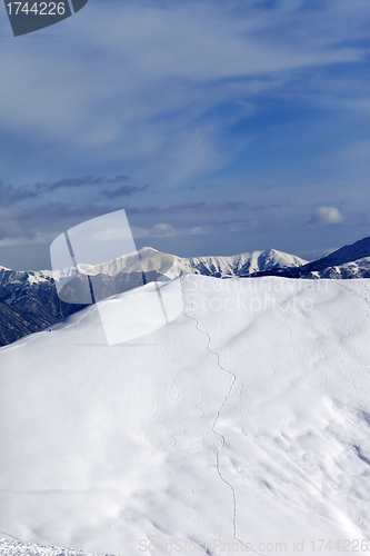 Image of Ski slope for freeride