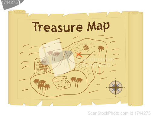 Image of treasure map