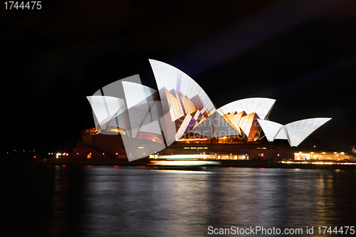 Image of EDITORIAL Opera House Australia during Vivid Sydney Festival