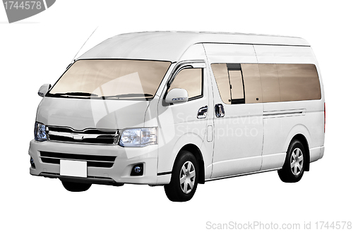 Image of Van isolated on white background