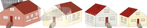 Image of small house isolated