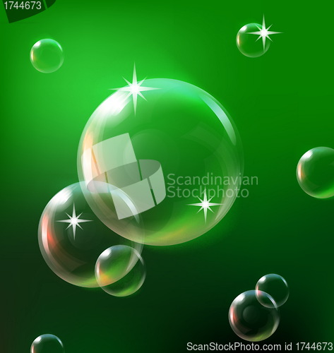 Image of bubbles background , EPS10