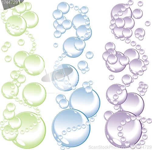 Image of bubbles background