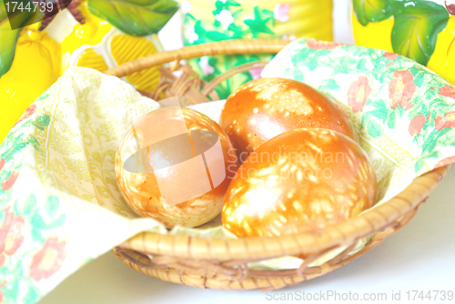 Image of painted easter eggs