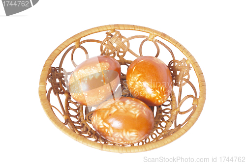 Image of painted easter eggs