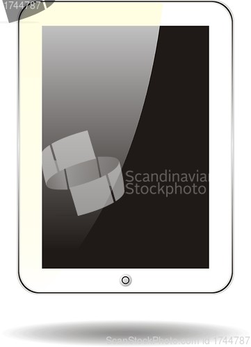 Image of Vector concept tablet  PS, IPAD. No transparency effects. EPS8 Only