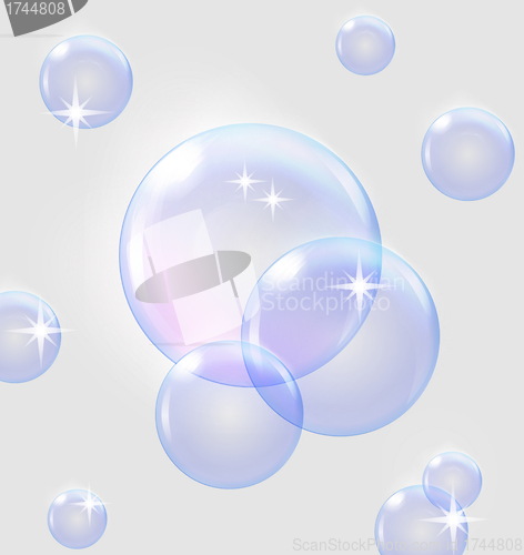 Image of bubbles background , EPS10