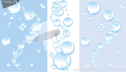 Image of bubbles background