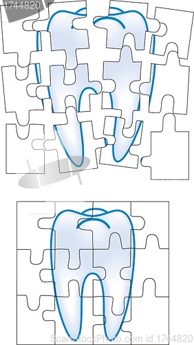 Image of tooth puzzle