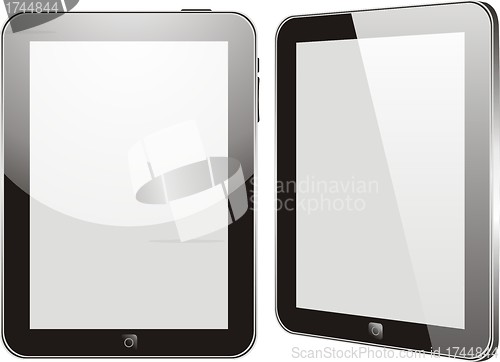 Image of Vector concept tablet  PS, IPAD. No transparency effects. EPS8 Only