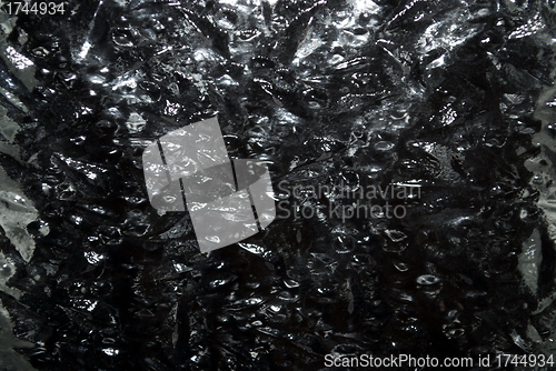 Image of dark glass background  abd texture  