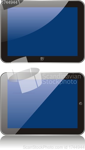 Image of Vector concept tablet  PS, IPAD. No transparency effects. EPS8 Only