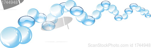 Image of waterdrops and droplet, water 
