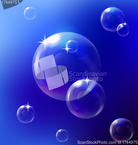 Image of bubbles background , EPS10