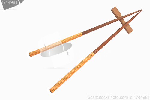 Image of Chopsticks isolated on white