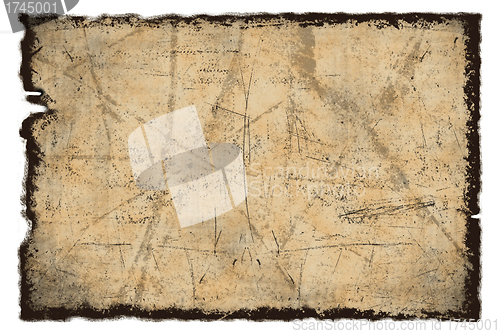 Image of old paper, grunge background , parchment, papyrus, manuscript,