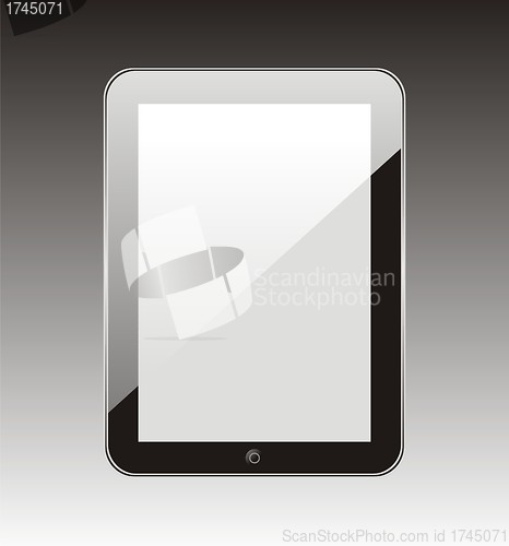 Image of Vector concept tablet  PS, IPAD. No transparency effects. EPS8 Only