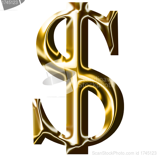 Image of gold letter $