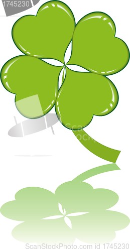 Image of clover or shamrock  for St Patrick’s day