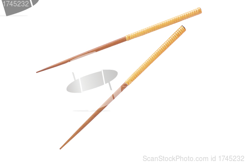 Image of Chopsticks isolated on white