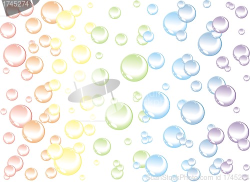 Image of bubbles background