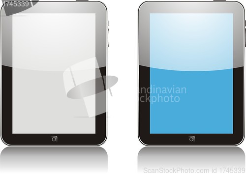 Image of Vector concept tablet  PS, IPAD. No transparency effects. EPS8 Only