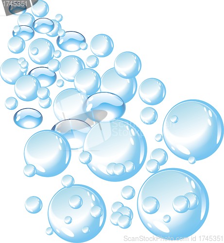 Image of bubbles background