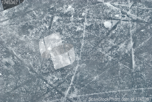 Image of ice rink with snow texture