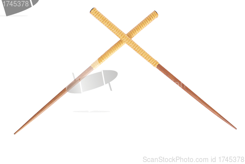 Image of Chopsticks isolated on white