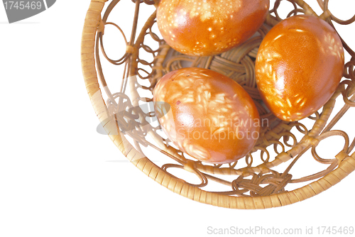 Image of painted easter eggs