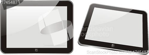 Image of Vector concept tablet  PS, IPAD. No transparency effects. EPS8 Only