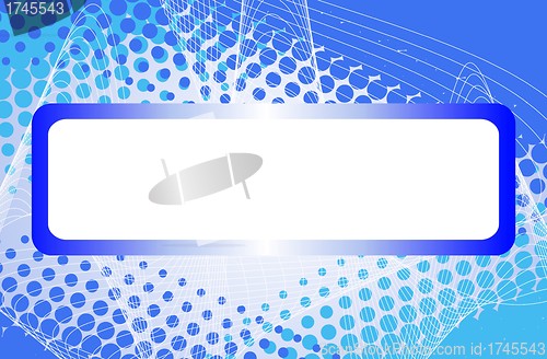 Image of abstract halftone background with place for your text 