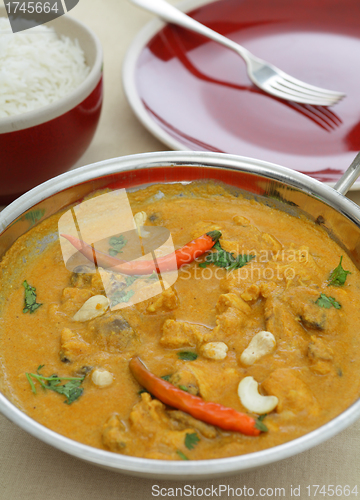 Image of Chicken cashew curry vertical