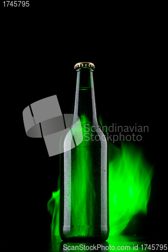 Image of Beer with fire