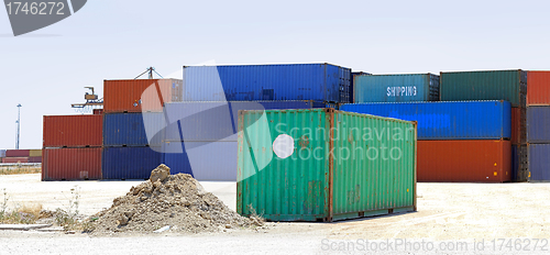 Image of Shipping containers