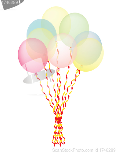 Image of bunch of balloons 