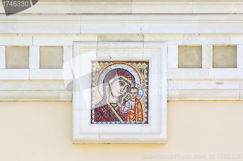 Image of Mosaic of Icon of the Kazan Mother of God