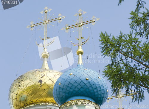 Image of Golden dome of the Orthodox church