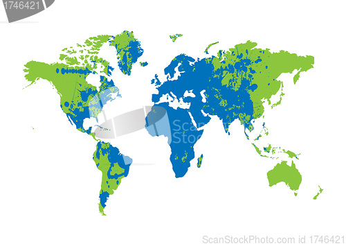 Image of Grunge earth