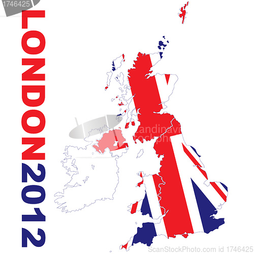 Image of London 2012 map