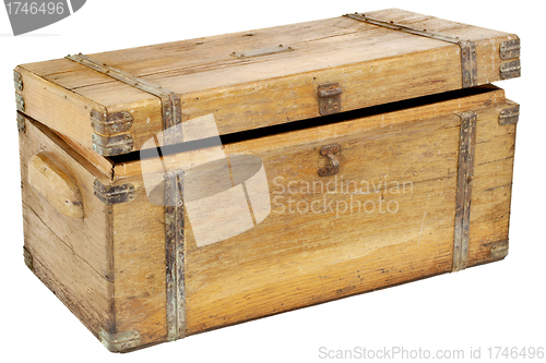Image of vintage chest or toolbox