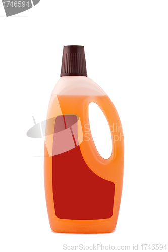 Image of Dish washing liquid soap isolated with clipping path