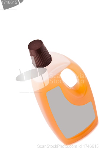 Image of Dish washing liquid soap isolated with clipping path