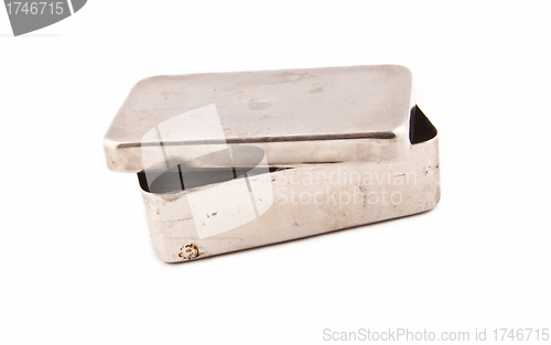 Image of isolated metal box