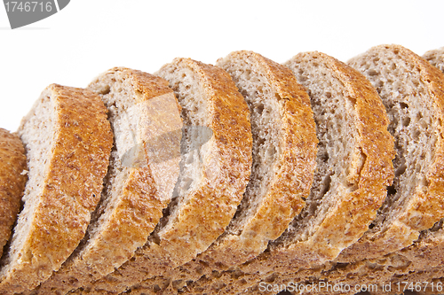 Image of loaf of bread isolated