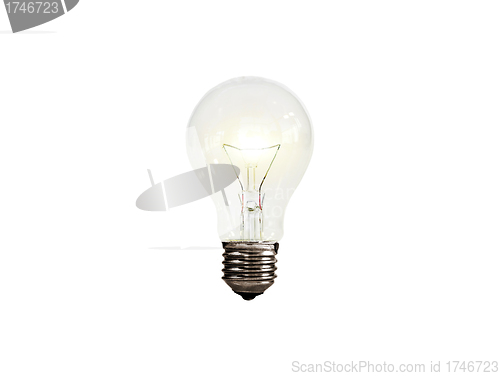 Image of Light bulb isolated