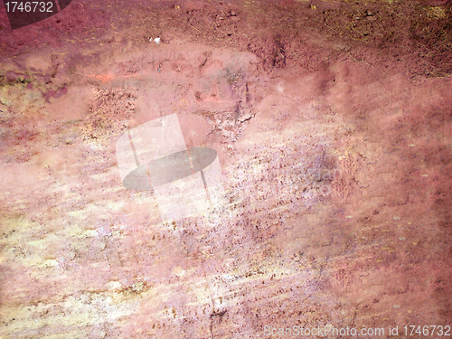 Image of rocky mud slide texture