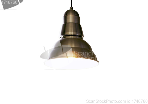 Image of lamp isolated on a white background