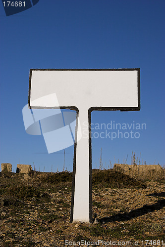Image of blank sign