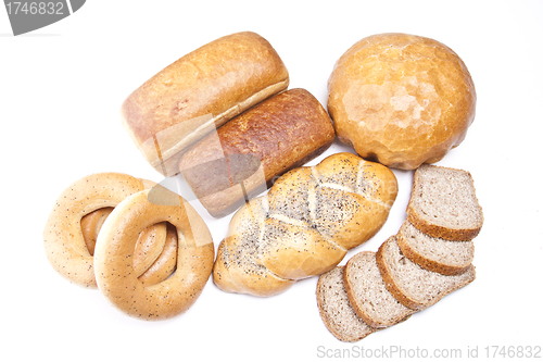 Image of assortment of baked bread